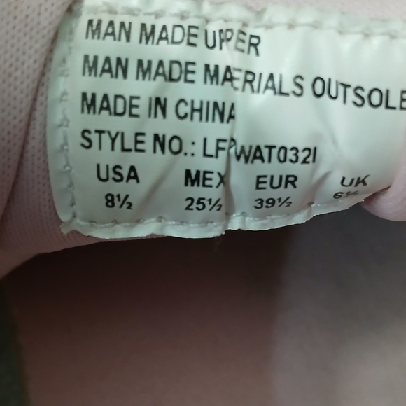 Vintage L.A. Gear Pink Sneakers Classic Low-Top Design - Picture 8 of 11